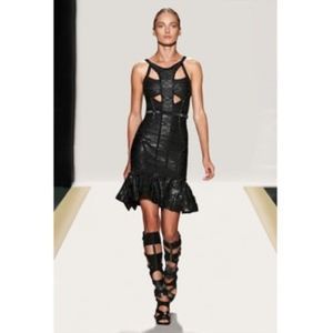 HERVE LEGER EVELINA BANDAGE DRESS